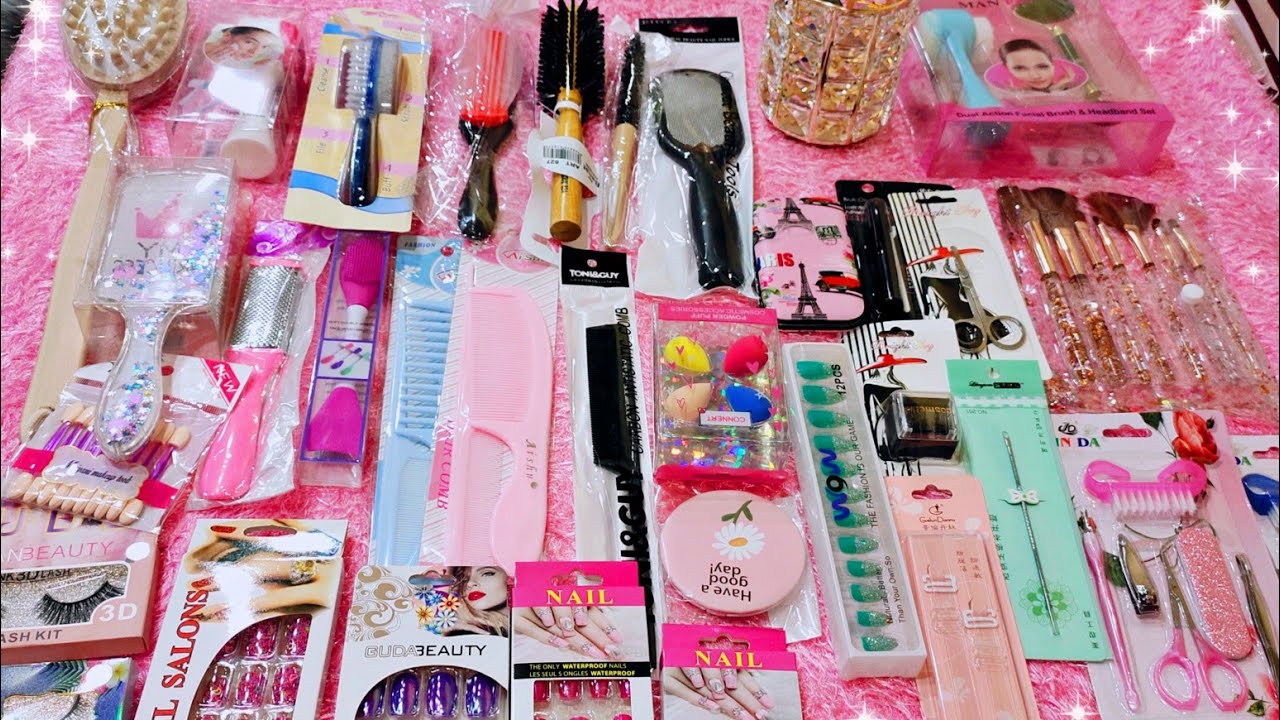 مشتريات مستلزمات مكياج جهاز العروسه👰💅💄 الاسعار جمله من اول قطعه/ ولو بتبيعى اونلاين فالفديو ده ليكى