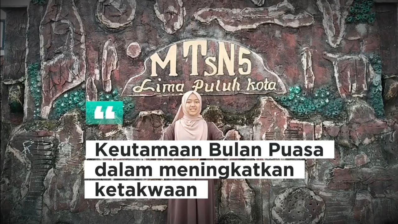 Keutamaan Bulan Puasa dalam meningkatkan ketakwaan - Suci Arianti