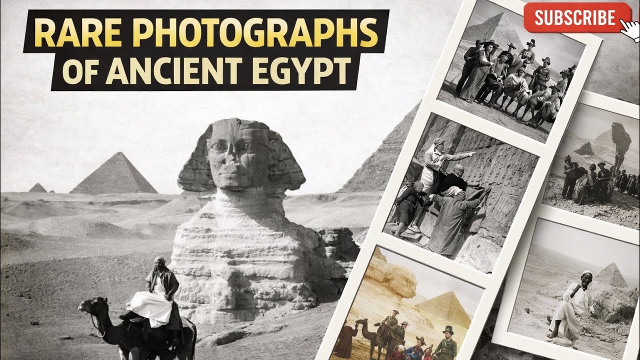 Rare Photographs of Ancient Egypt &mdash; Taken in the 1800s & Early 1900s