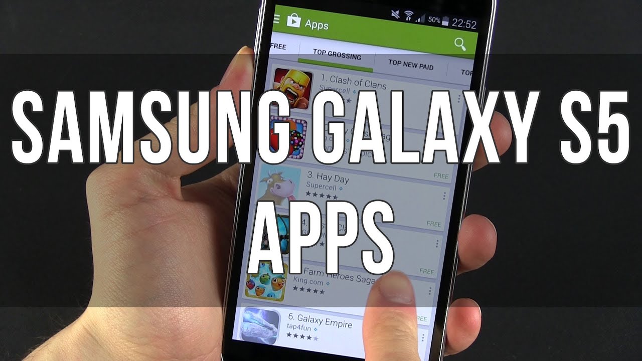 Best apps for Samsung Galaxy S5