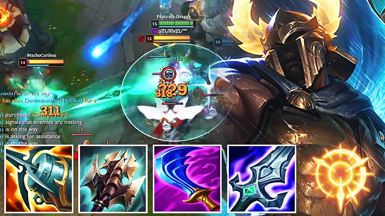 Mathematically Correct Pantheon Applies 15 On-Hit Effects at once (and blasts you)