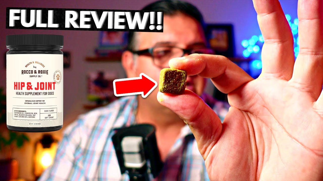 Rocco & Roxie Glucosamine for Dogs, Vitamins & Supplements for Hip and Joint (Full Review)