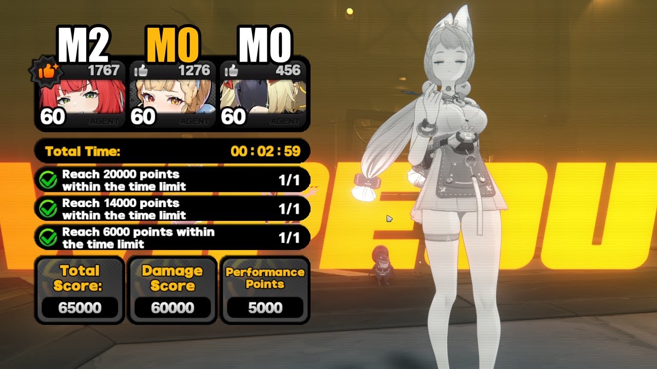 M0R1 Alice 65000 points - Deadly Assault ZZZ 2.1