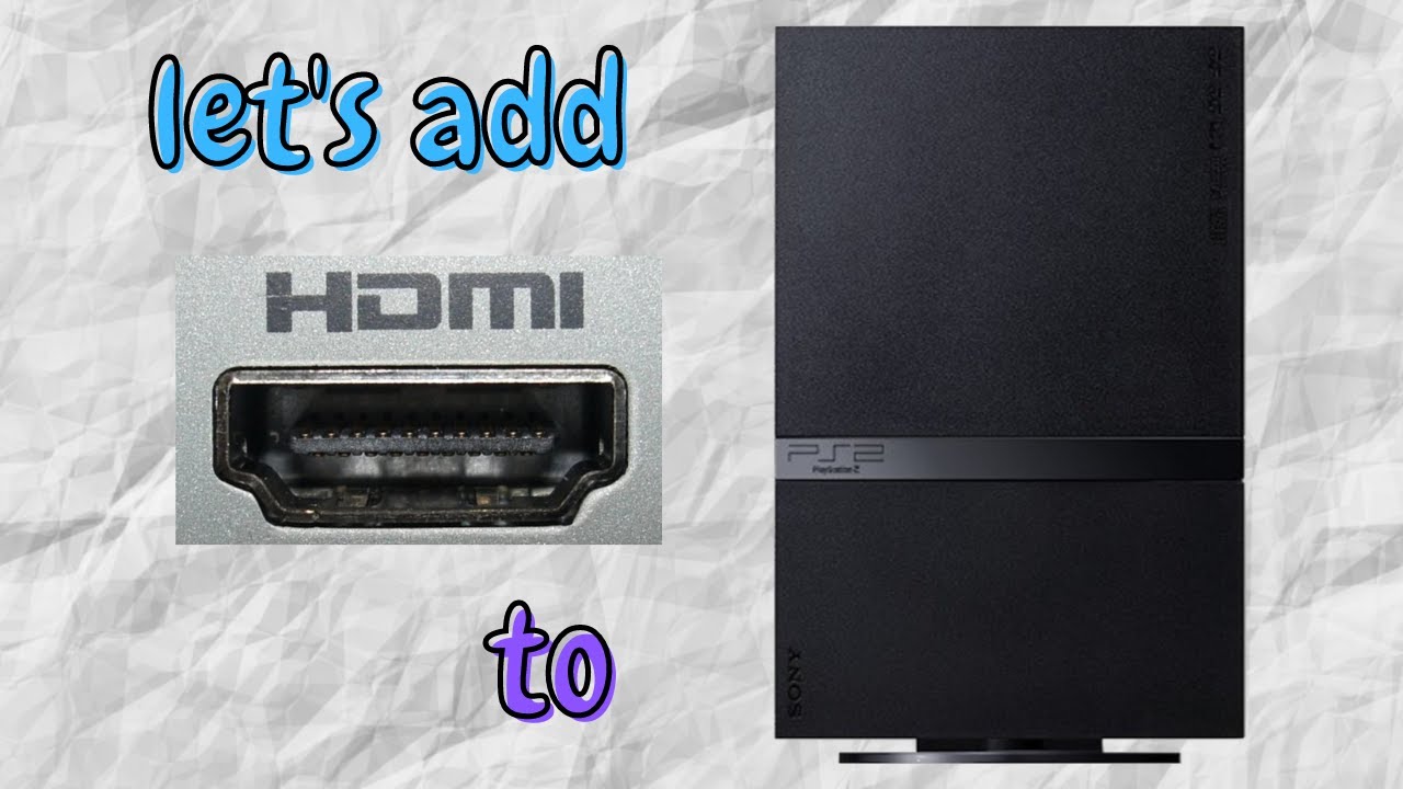 PS2 HDMI MOD 1080  #shorts