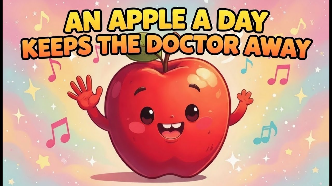 An Apple A Day Keeps The Doctor Away | Fun Idiom Song for Kids Learning English (#28)
