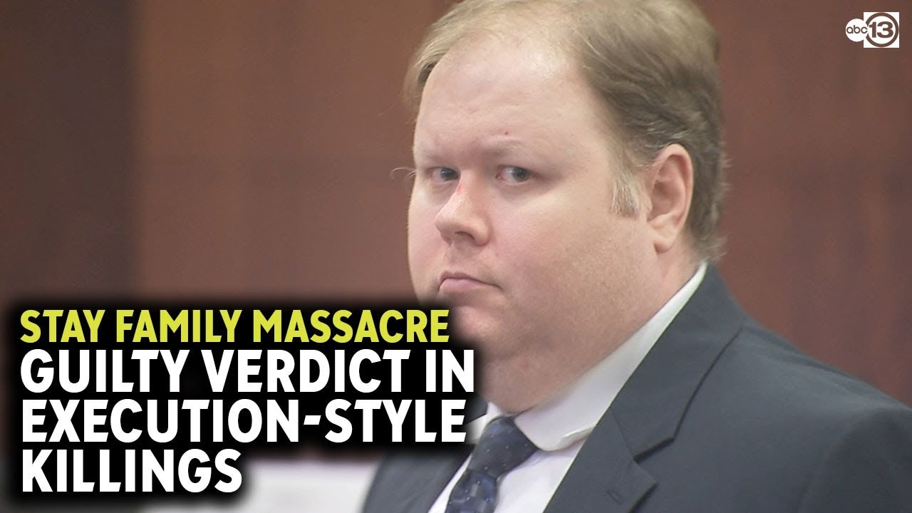 WATCH LIVE: Man found guilty in Stay family massacre
