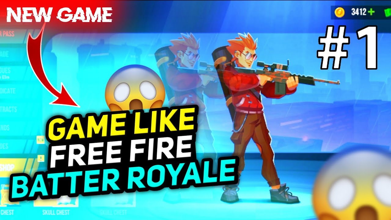 NEW GAME BULLET ECHO  🔥 BATTLE ROYALE LIKE FREE FIRE 🔥 Part#1