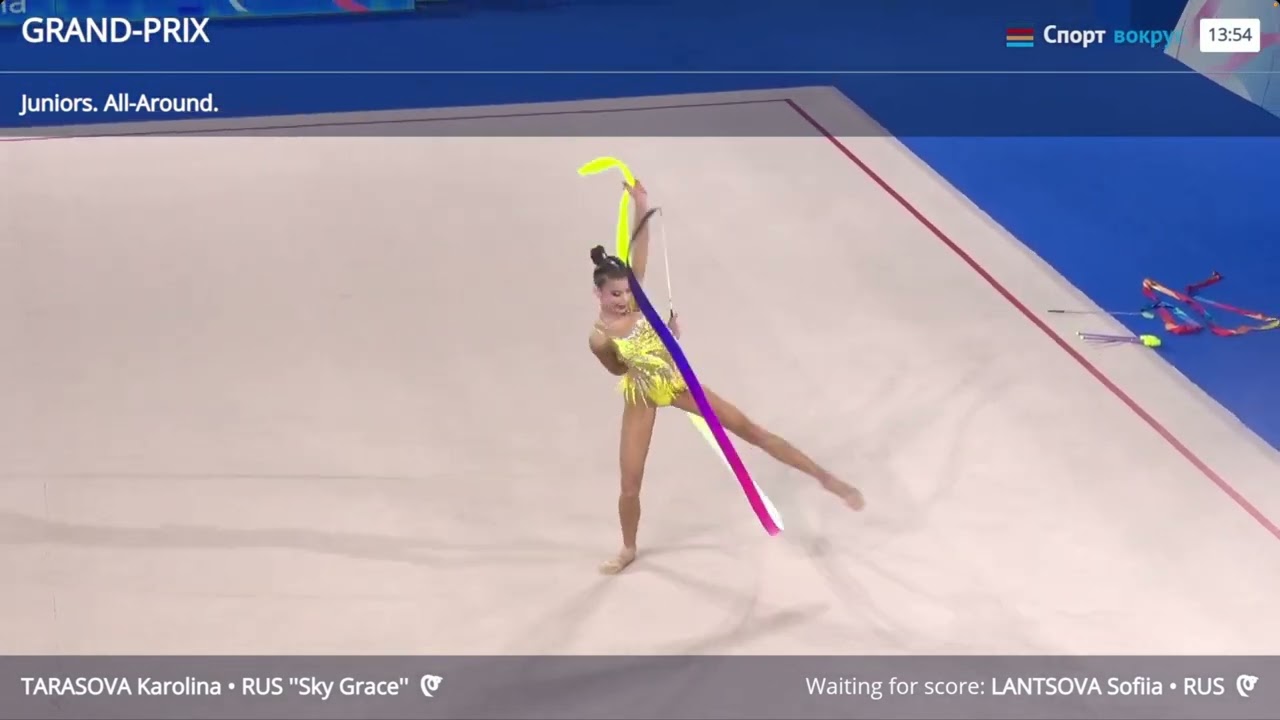 Karolina Tarasova ribbon Grand Prix 2025 24.10