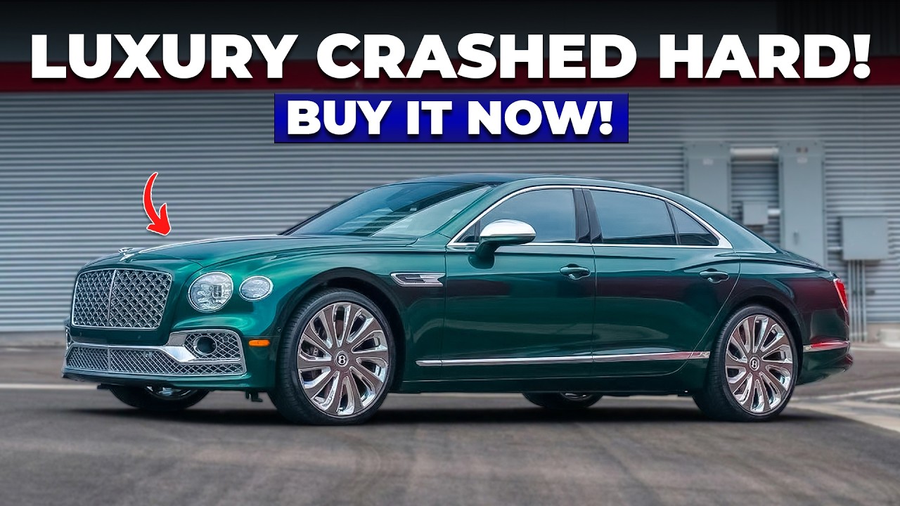 12 Luxury Cars That CRASHED in Value from 2025 to 2026