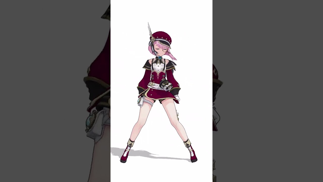 【MMD原神】『アイドル』by シャルロット【1920×1080】#MMD #原神  #シャルロット