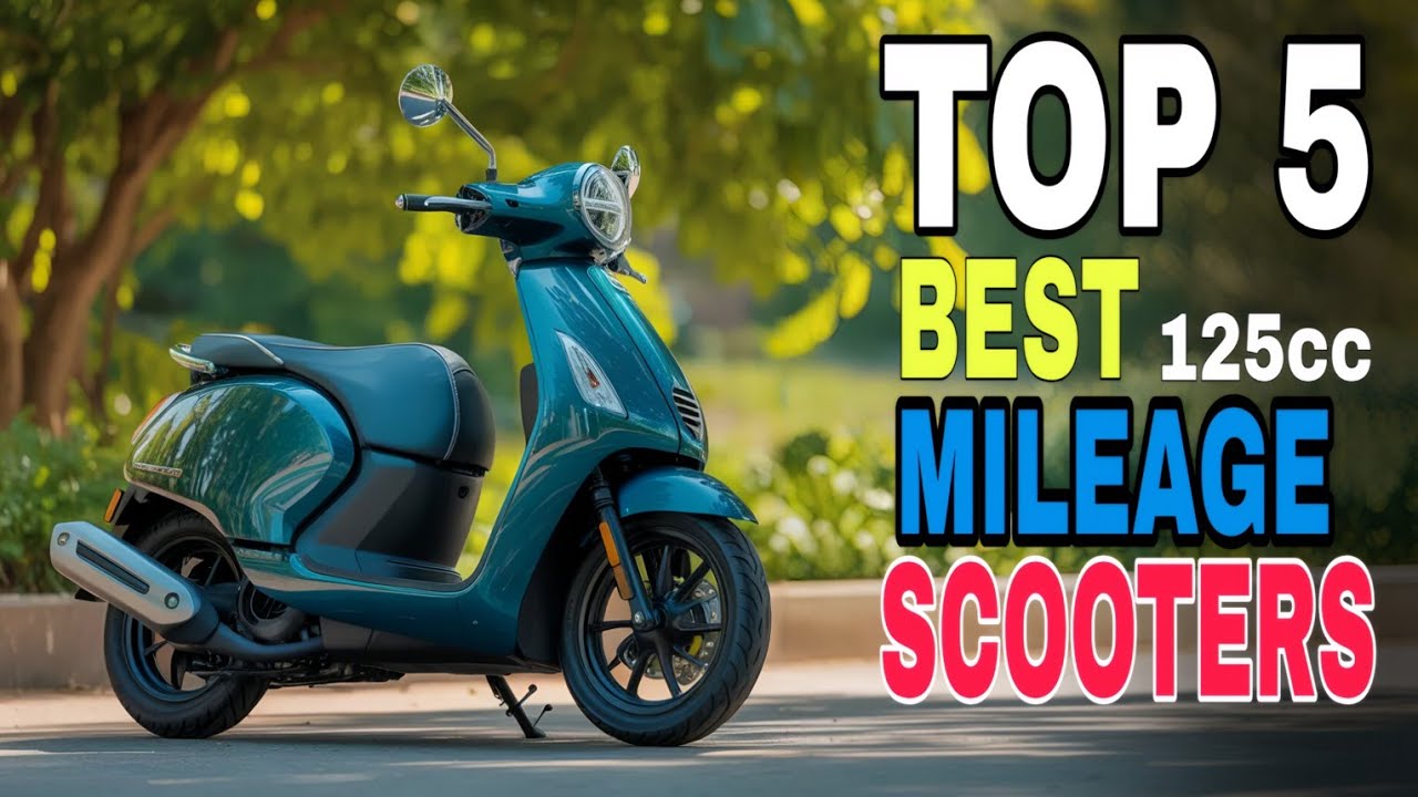 Top 5 Mileage King 125cc Scooters in India 2026🔥 ||@Mr.Raju77 