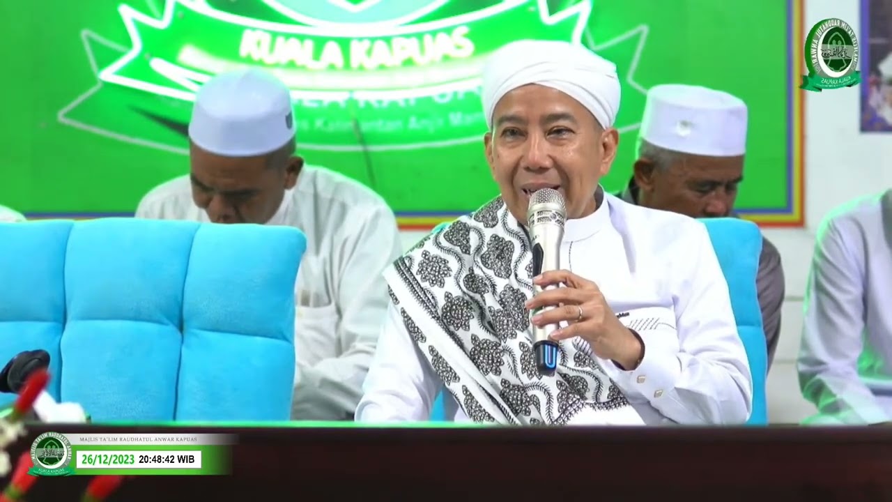 🔴KH.HASANUDIN BADRUDDIN  martapura pimpinan pondok pesantren darussalam