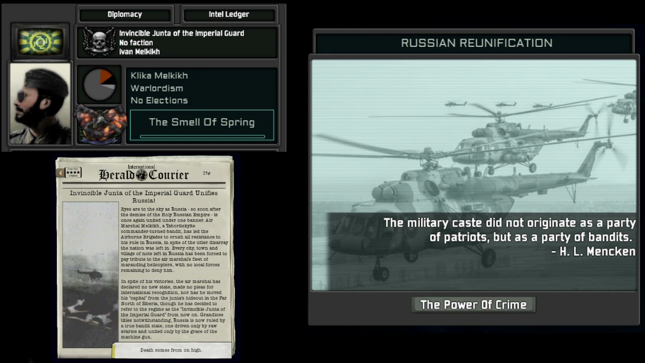 TNO Post-Taboritsky Russian Reunification Custom Super Events