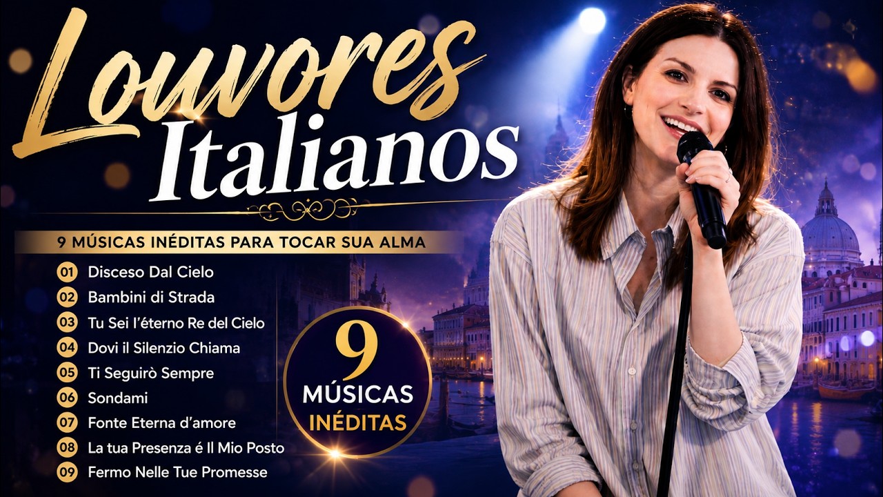 Italiano-Uma coletânea de louvores cantados em italiano é muito mais do que um simples álbum musical