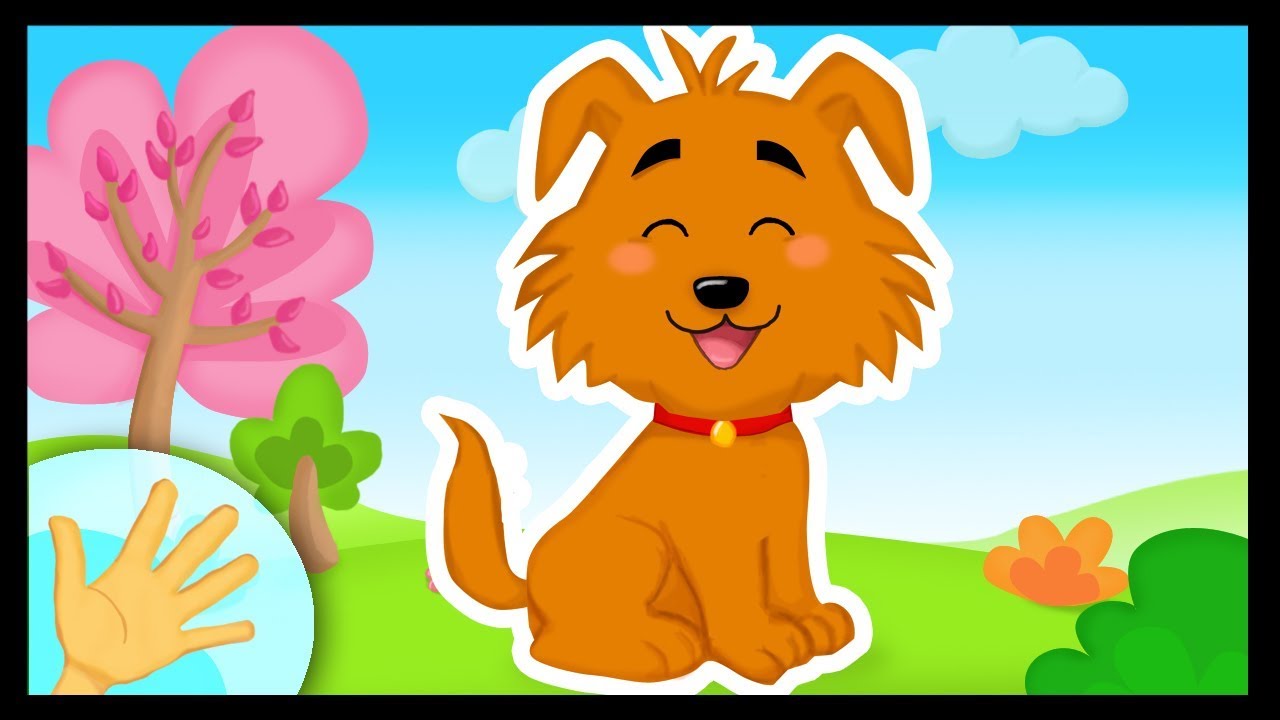 La comptinette du chien - Petites comptines &agrave; gestes pour b&eacute;b&eacute;s - Titounis