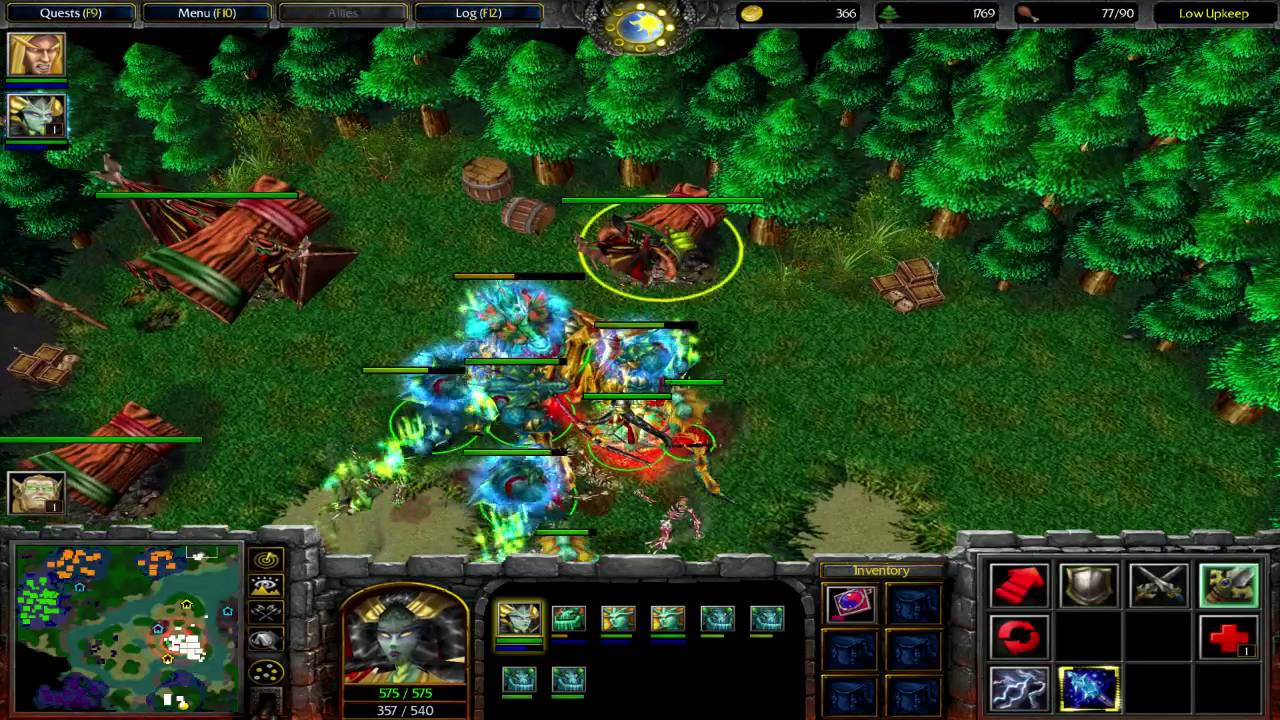 Warcraft 3 The Frozen Throne - Blood Elf - Chapter 2 - A Dark Covenant (Hard)