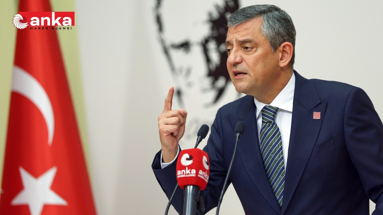 CHP Genel Başkanı &Ouml;zg&uuml;r &Ouml;zel a&ccedil;ıklama yapıyor #Canlı