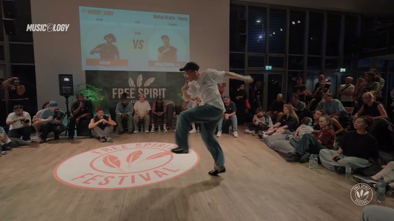 Free Spirit Festival 2025 ► Adnan vs. King Charles ◄ Native Drums Final
