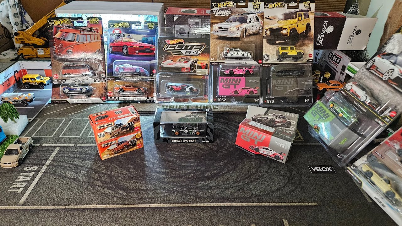 Mega Haul Part 3 : Hotwheels Premium, Minigt & PopRace Ep.2 (Part-3)