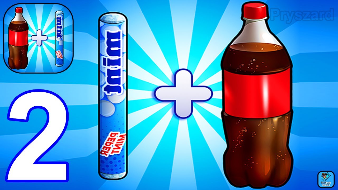 Drop and Explode: Soda Geyser Coca Cola & Mentos - Gameplay Walkthrough Part 2 Levels 5-7 (Android)