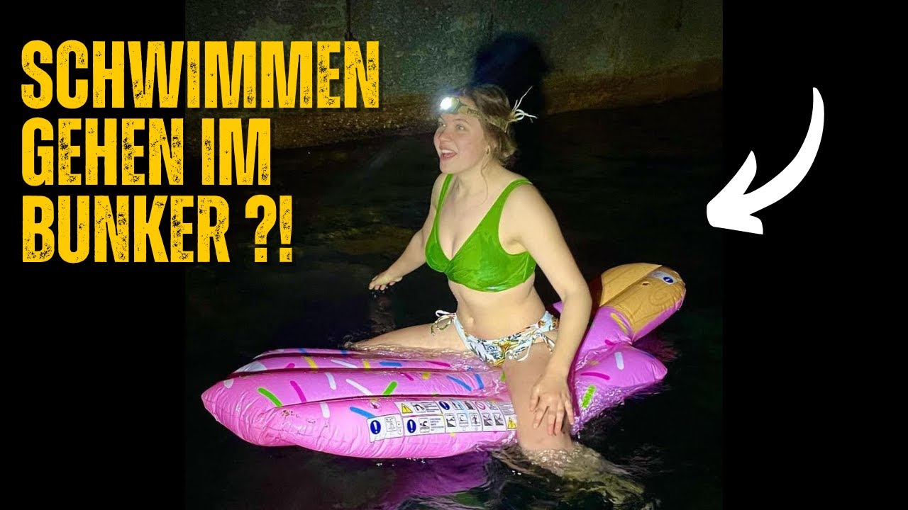 3.REICH-BUNKER GEFUNDEN I SCHWIMMEN und 15 Meter in die Tiefe klettern  @LoreenaUnterwegs