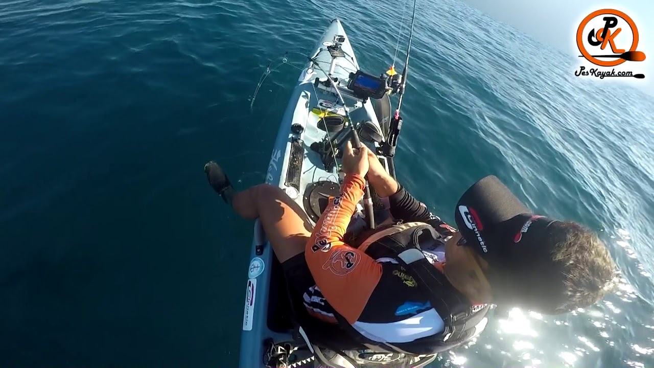 PESCA EN KAYAK MERO 22.20 KG RECORD PERSONAL