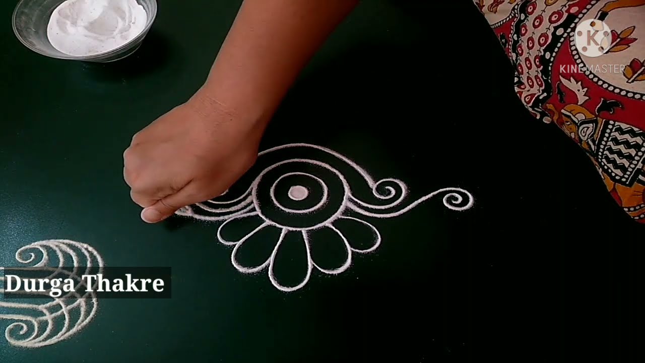 quick 11 simple rangoli designs easy attractive | daily kolams for beginners | latest muggulu best |