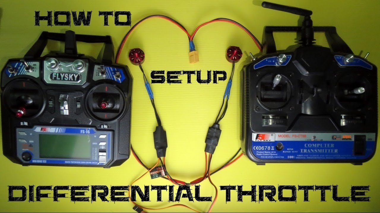 Differential Throttle with 3 mixes (FS i6 & FS CT6B)
