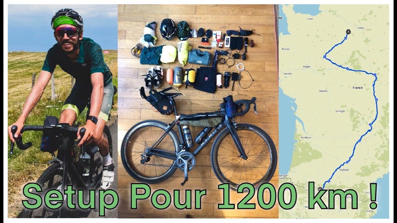 Mon setup ultra cyclisme pour la BTR 1200km
