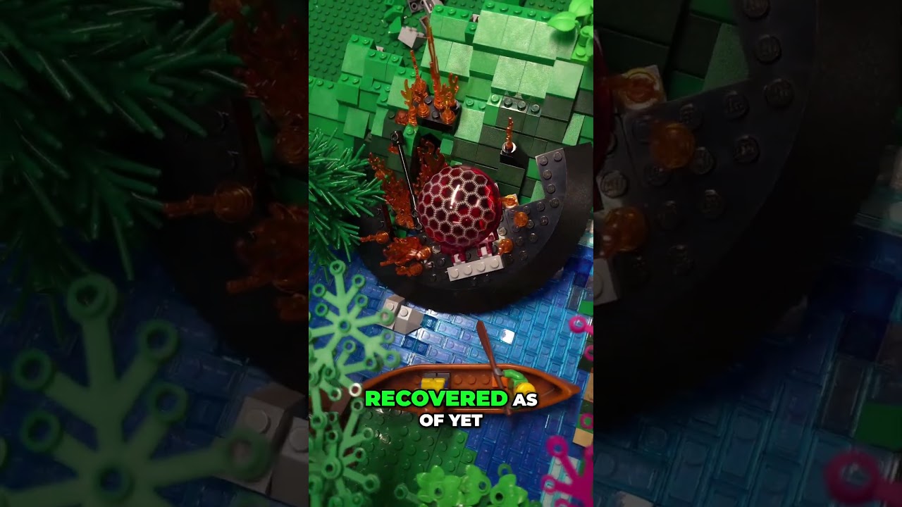 Alien UFO Crash! Escaping Through Coyote Den! Unbelievable! LEGO