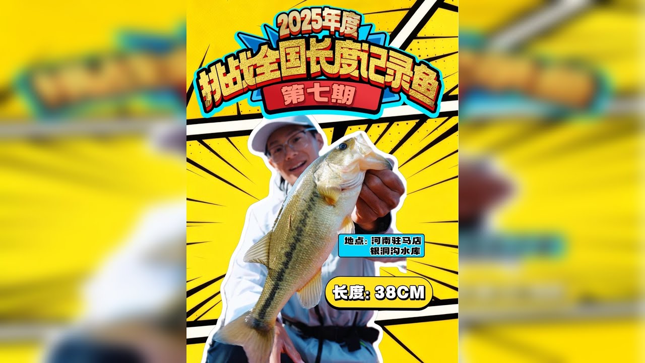 挑战全国长度记录鱼--第七期--河南--银洞沟水库55cm鲈鱼挑战