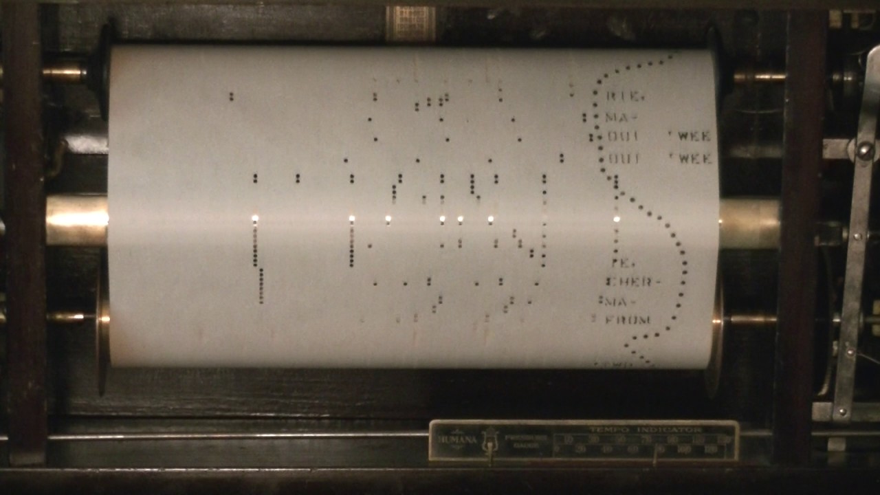 Oui, Oui, Marie....Artempo Piano Roll #72059 played by Howard Lutter 1916