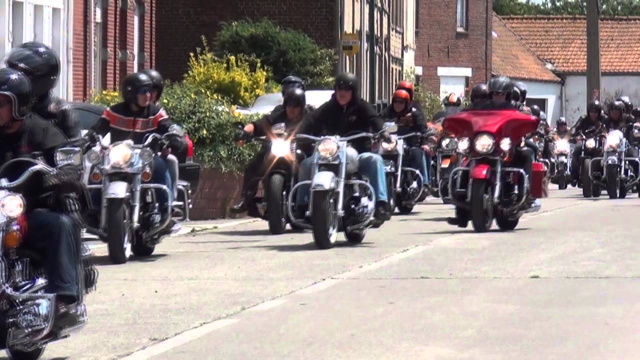 HOG Flanders Fields Chapter Belgium, ride out 2014