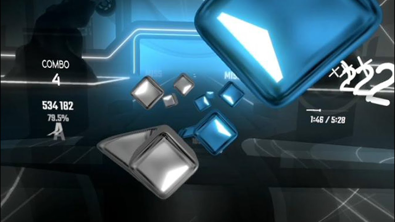 Good luck passing this Beat Saber level.. (Camellia - Ragnarok)