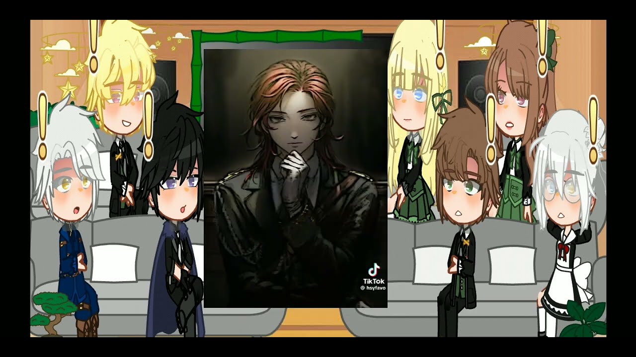 Stuck In My Sister's Dating Sim React to Maythan as Cale Henituse. 