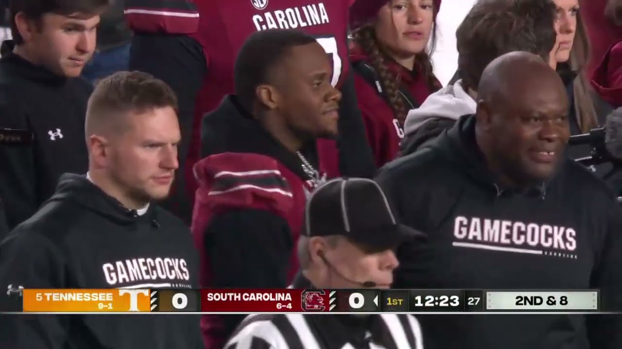 NCAAF 2022 Week #12 - Tennessee Volunteers @ South Carolina Gamecocks