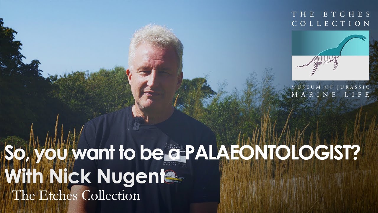 So, you want to be a PALAEONTOLOGIST? With Nick Nugent #careers