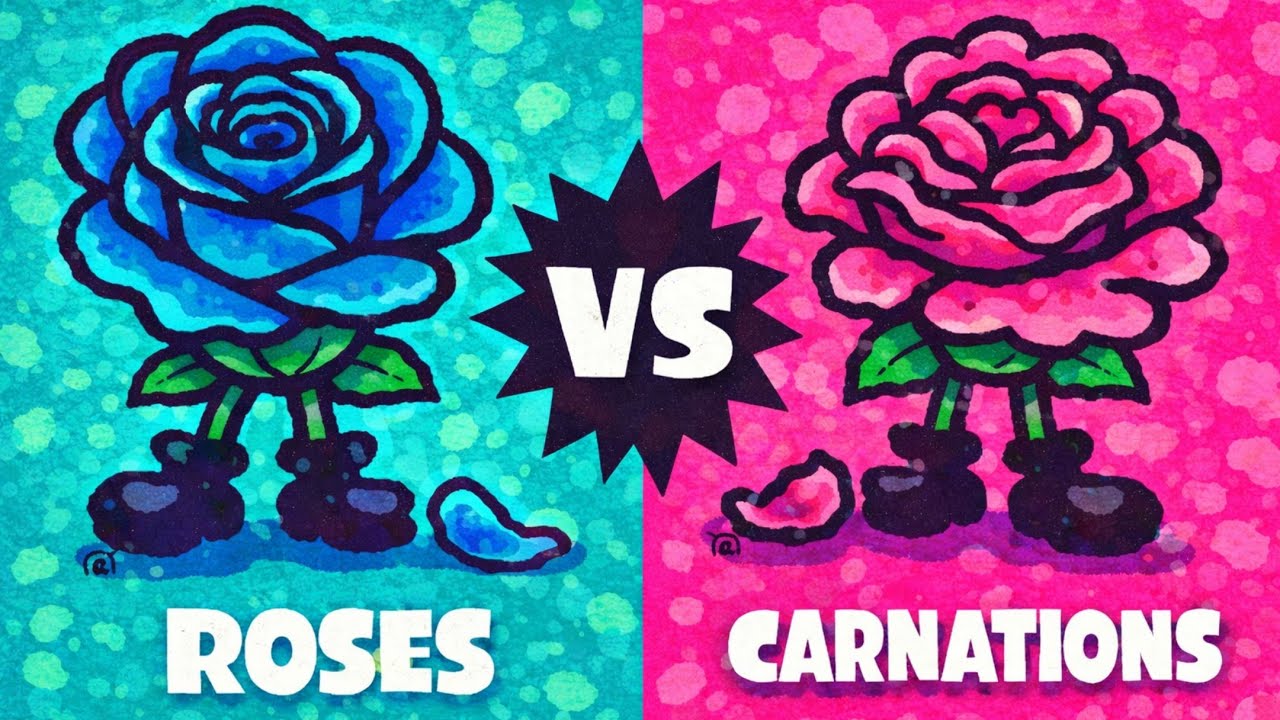 Roses VS Carnations Splatfest (Day 1)