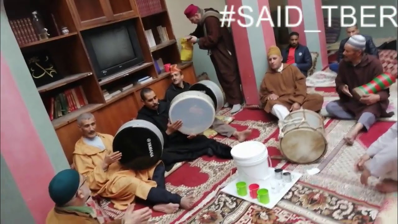 الحصة الأسبوعية أهل توات دار الضمانة برئاسة المقدم محمد الوطن الزاوية الوزانية درب الحرة فاس جزء 1