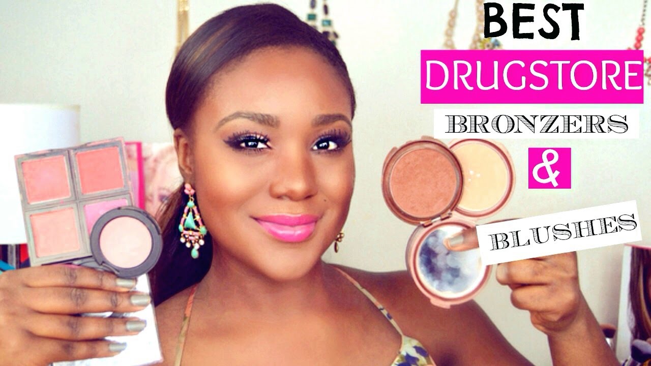 BEST DRUGSTORE BRONZERS & BLUSHES for Black Women/ Dark Skin / Women of Color