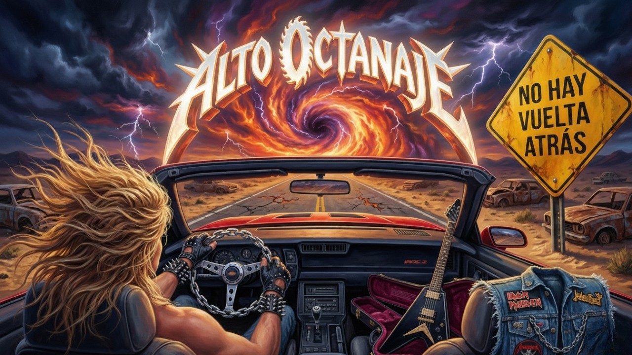 HARD ROCK Instrumental para VIAJAR 🚗 | Estilo AC/DC y IRON MAIDEN | Álbum "Alto Octanaje" 🎸