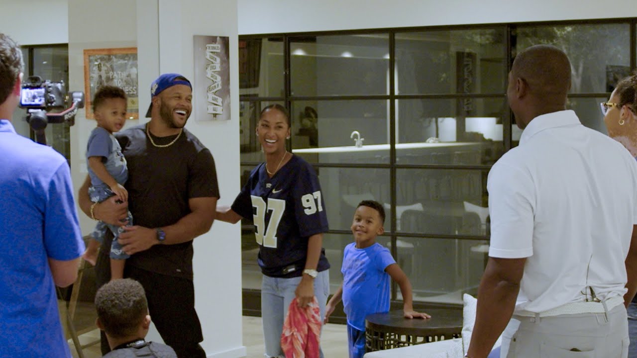 Pitt AD Allen Greene Surprises Aaron Donald with Jersey Retirement