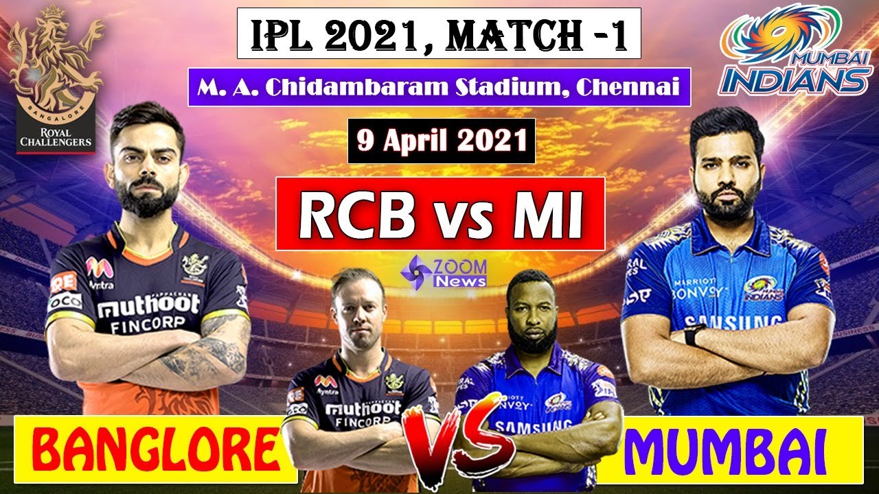Live IPL -  Mumbai Indians Vs Royal Challengers Bangalore |  MI Vs RCB IPL Live