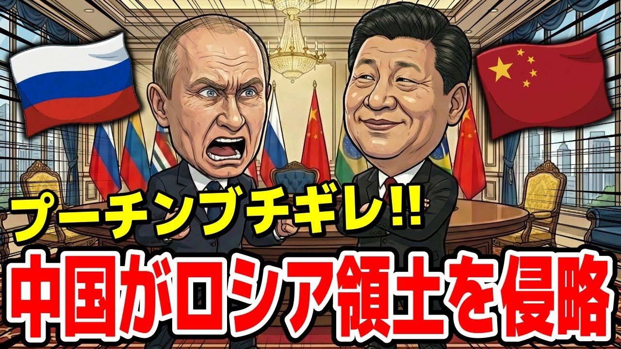🇨🇳中国がロシア領併合へ！160年越しの中国の復讐はじまる。