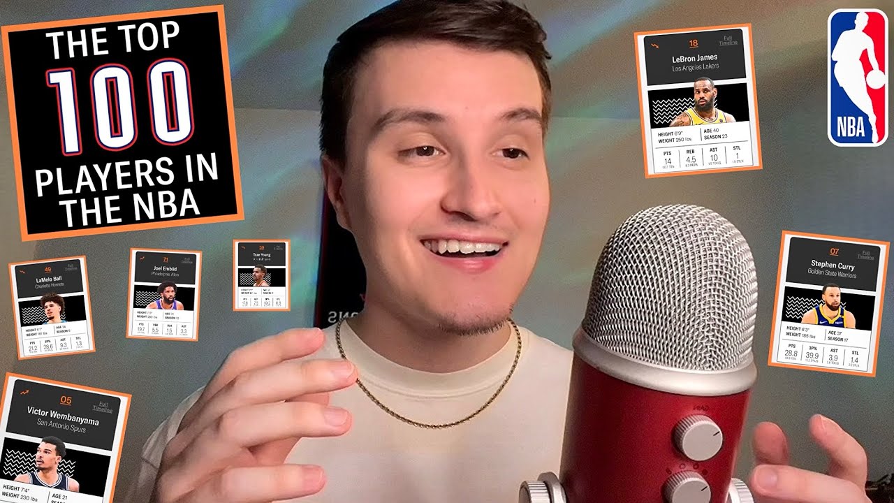 [ASMR] Составление рейтинга 100 лучших игроков НБА 🏀 (шепотом)