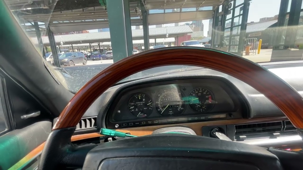 Mercedes 560SEL 1989 update 353,100 miles + sightseeing River City Market Kansas City Missouri