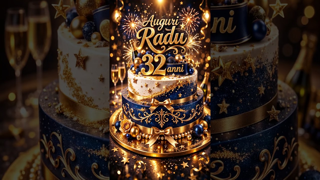 Auguri Radu 32 Anni