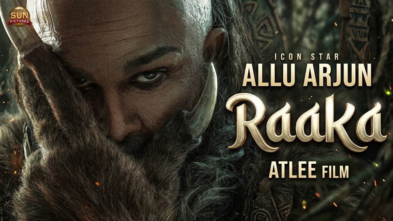 Raaka Teaser | Allu Arjun | Deepika P | AA22xA6 Title Poster | Raaka Allu Arjun | Raaka Trailer