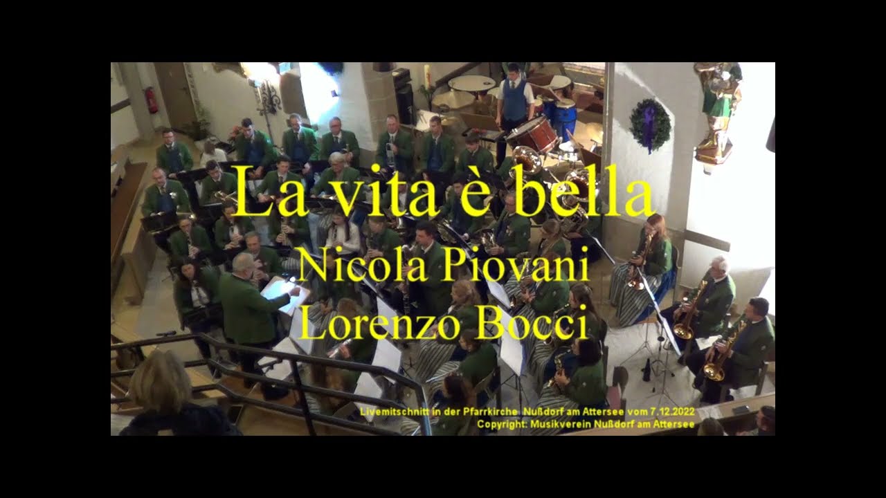 La vita e bella von Nicola Piovani, Arr. Lorenzo Bocci