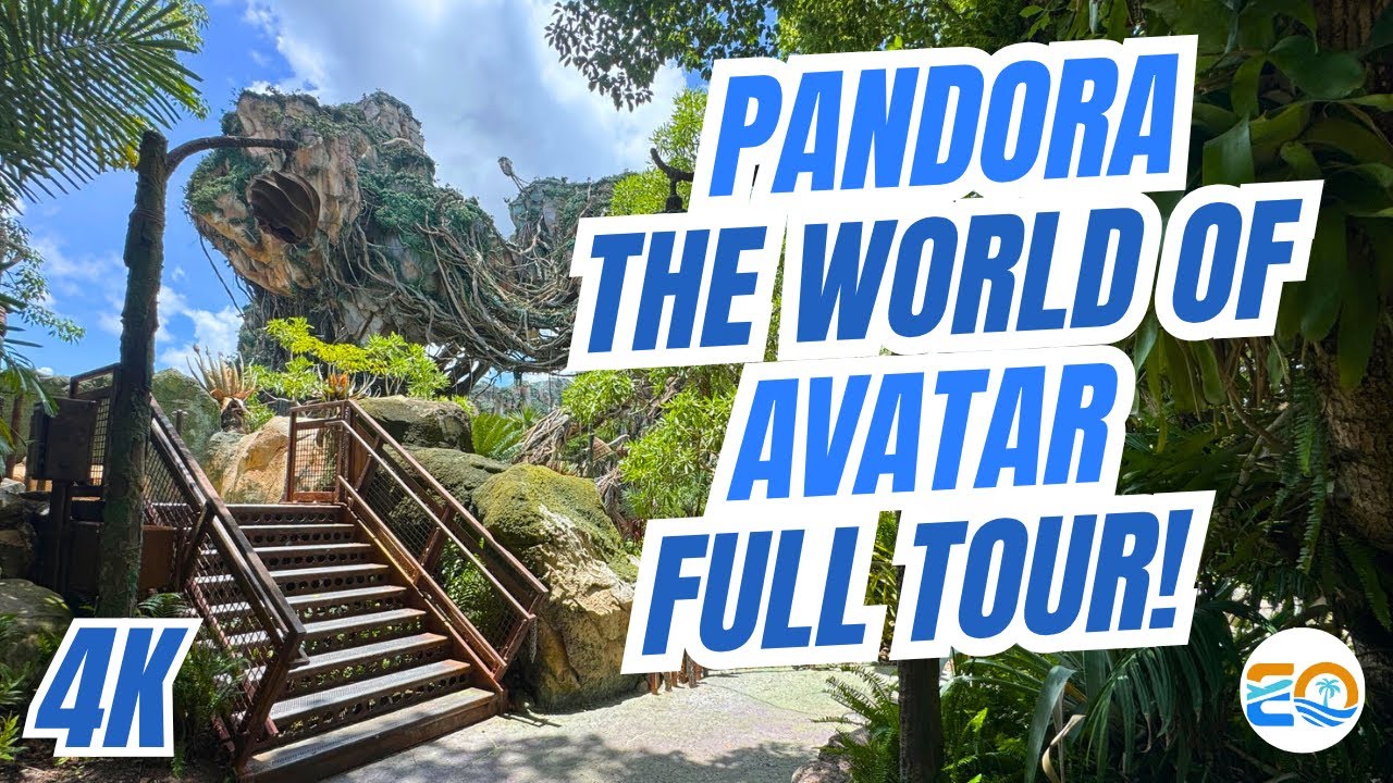 [4K] Pandora – The World of Avatar FULL Tour | 4K Walkthrough POV | Disney’s Animal Kingdom 2025